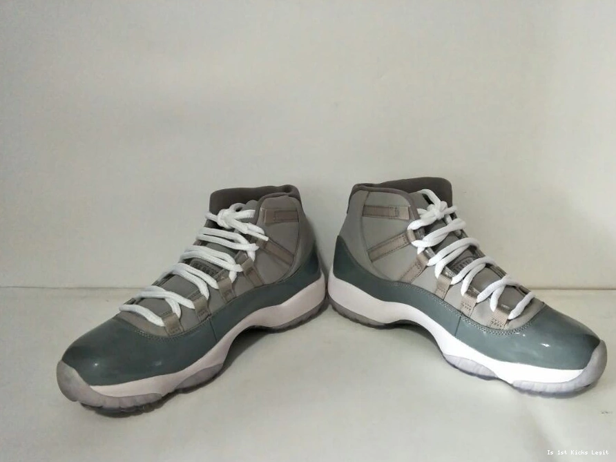 Ad 11 Retro Jordan Cool 378037-001 Grey  0401